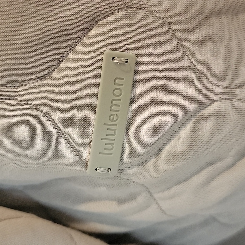Lululemon Quilted Bomber Jacket Riverstone - Picture 11 of 13